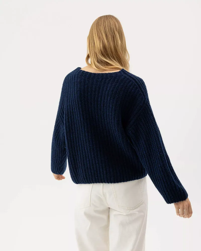 Holebrook Cajsa Sweater - Navy-2