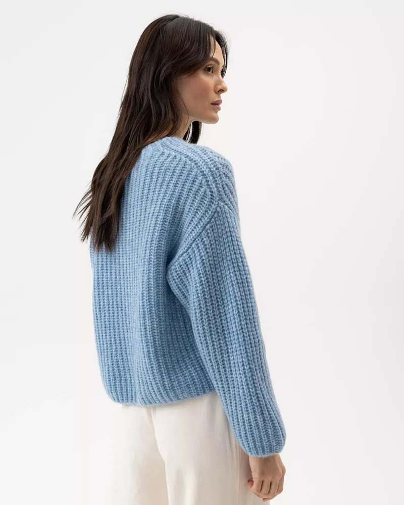 Holebrook Women's Cajsa Sweater - Stonewash-3