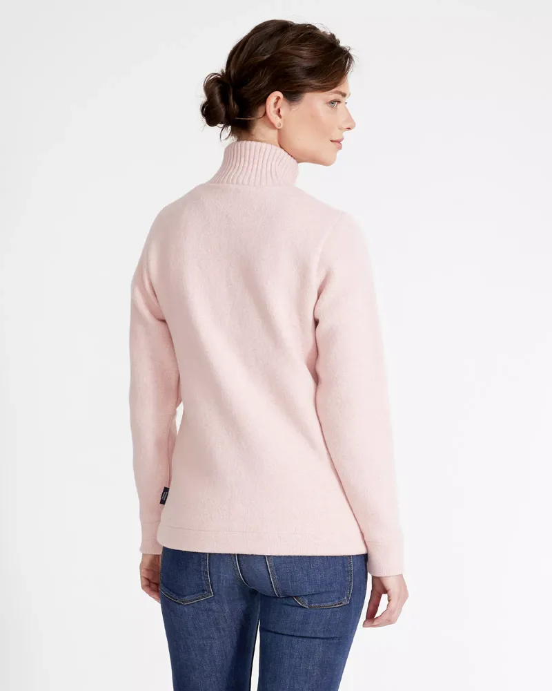 Holebrooke Women's Claire Fullzip WP Flamingo-1