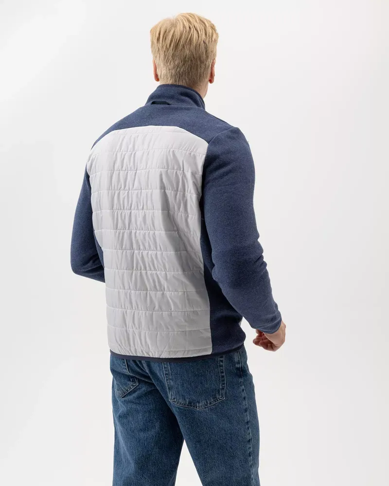 Holebrook Men's Peder Full Zip Windproof Chambray / Marble Grey-2