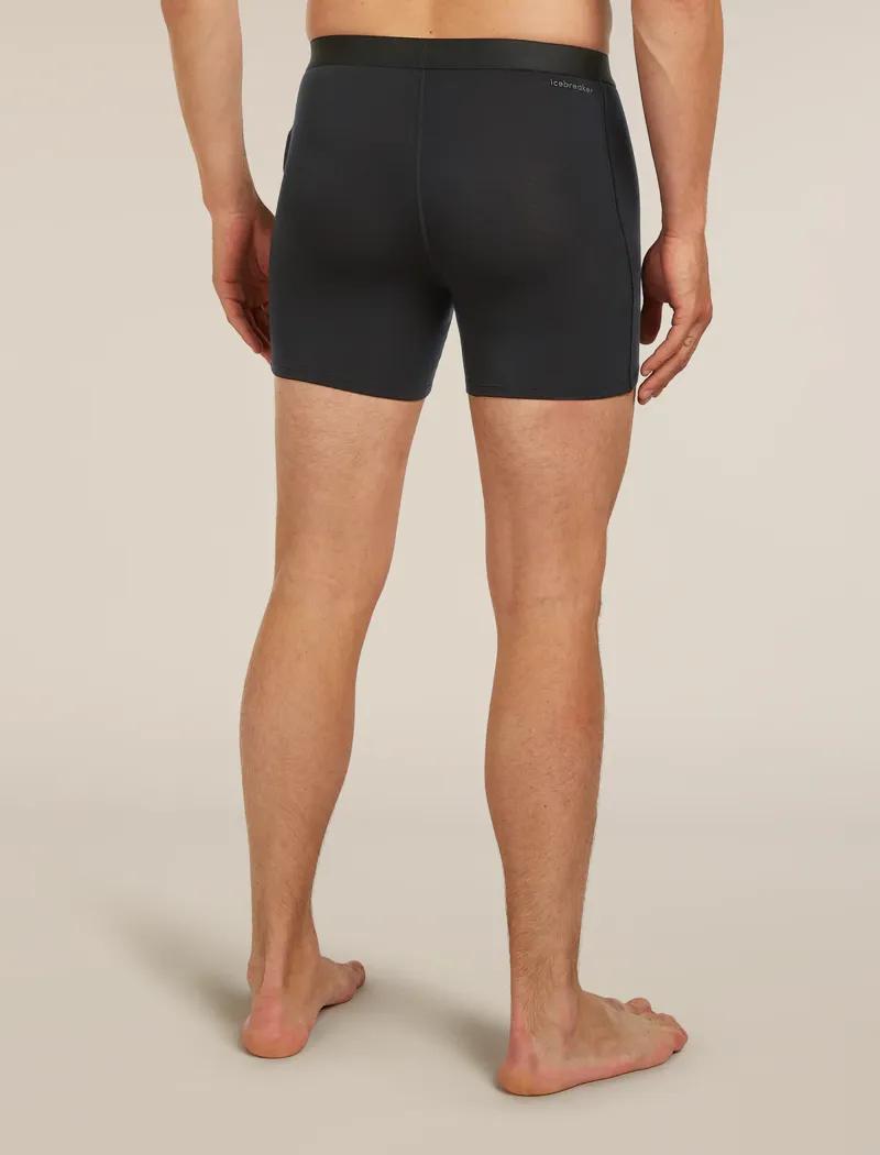 Ice Breaker M's Core Boxers Black-1