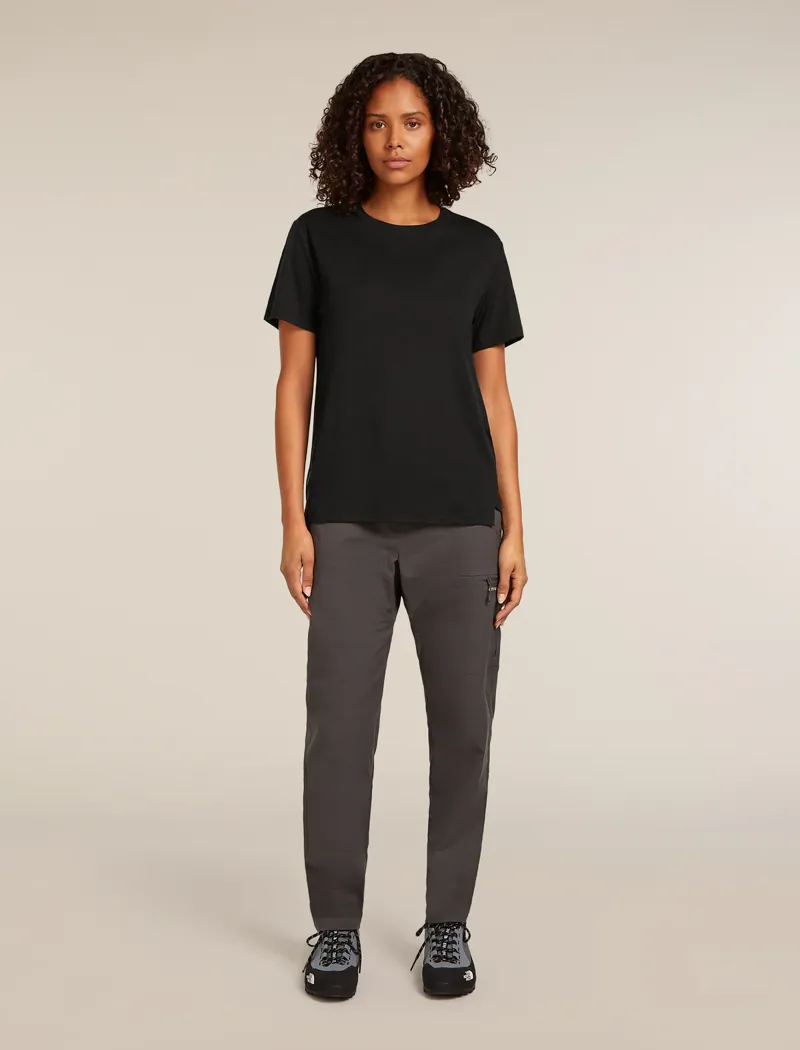 Ice Breaker W's 150 Tech Lite SS Relaxed Tee - Black-2