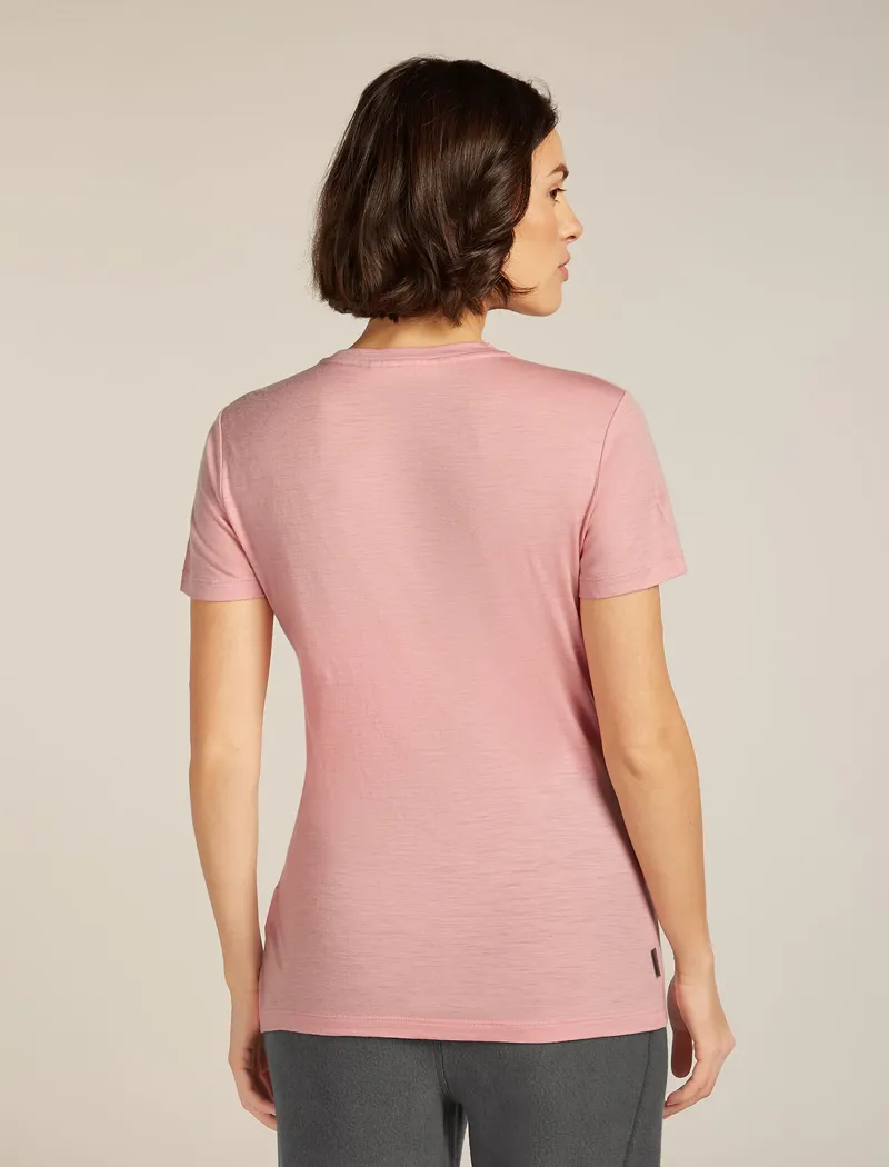 Ice Breaker W's 150 Tech Lite SS Tee - Blush-1