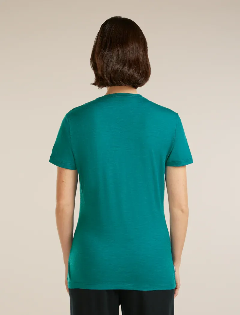 IceBreaker Women's Merino 150 Tech Lite SS Tee - Tidal Tee-1