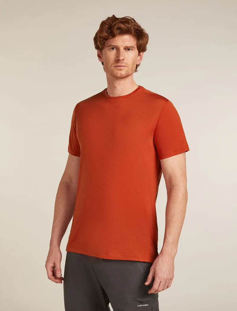Ice Breaker M's 125 cool-lite Merino Sphere SS Tee - Agate