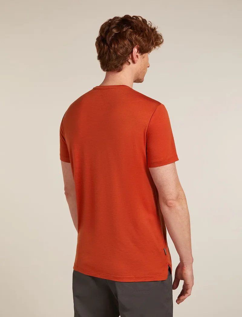 Ice Breaker M's 125 cool-lite Merino Sphere SS Tee - Agate-1