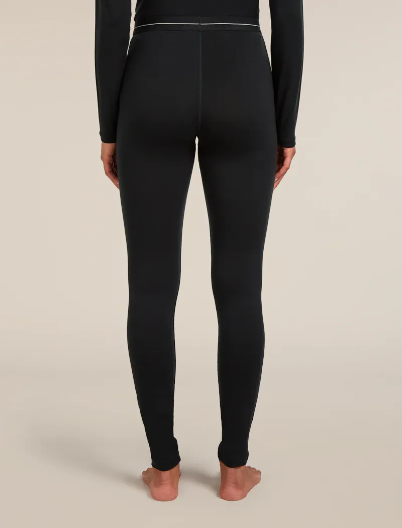 Ice Breaker W's Core Heavy Leggings Black-1