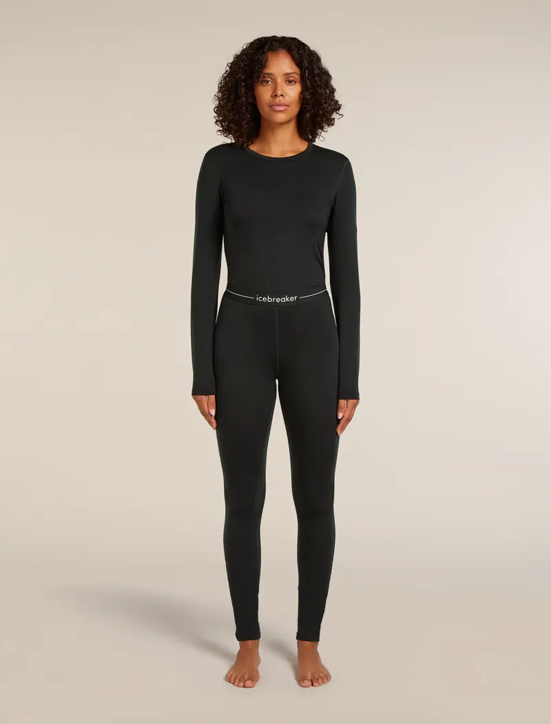 Ice Breaker W's Core Heavy Leggings Black-2