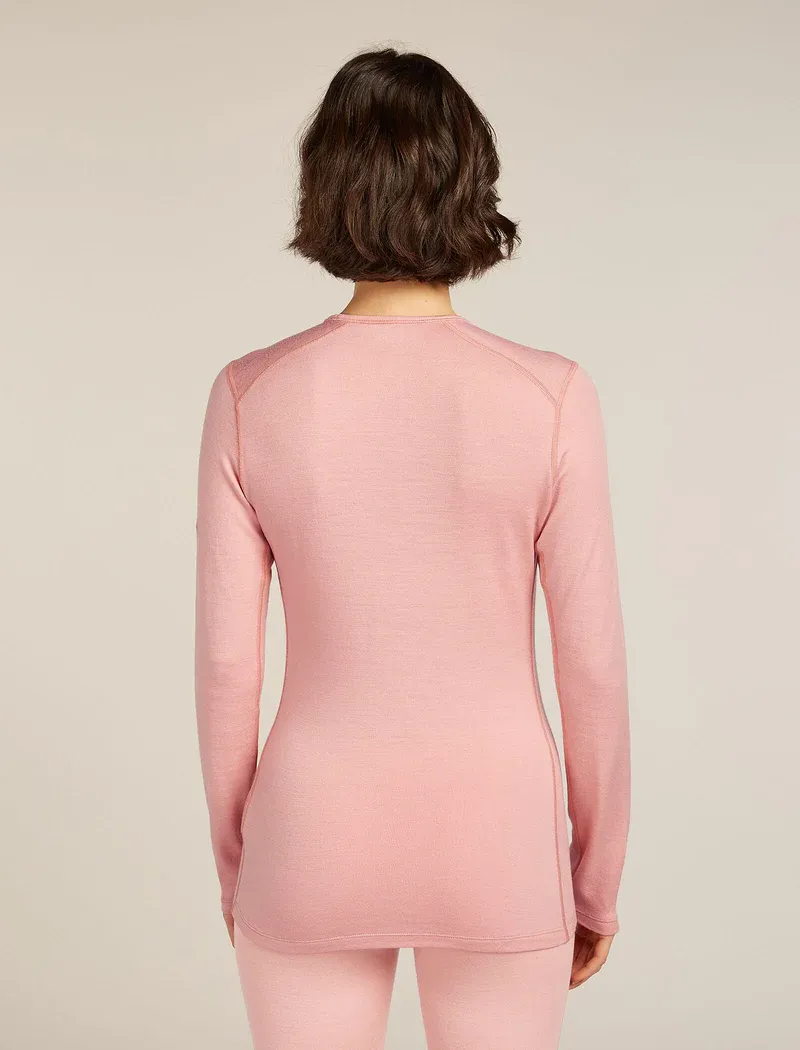 Ice Breaker W's 260 Tech LS Crewe BLUSH -1