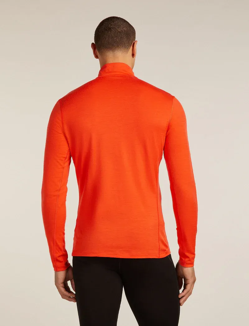 Ice Breaker M's 200 Oasis LS Half Zip FERVID -1