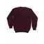 Harley of Scotland Merino Cashmere Crew Neck - Aubergine