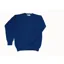 Harley of Shetland Wool Crew Neck Shaggy - Sapphire
