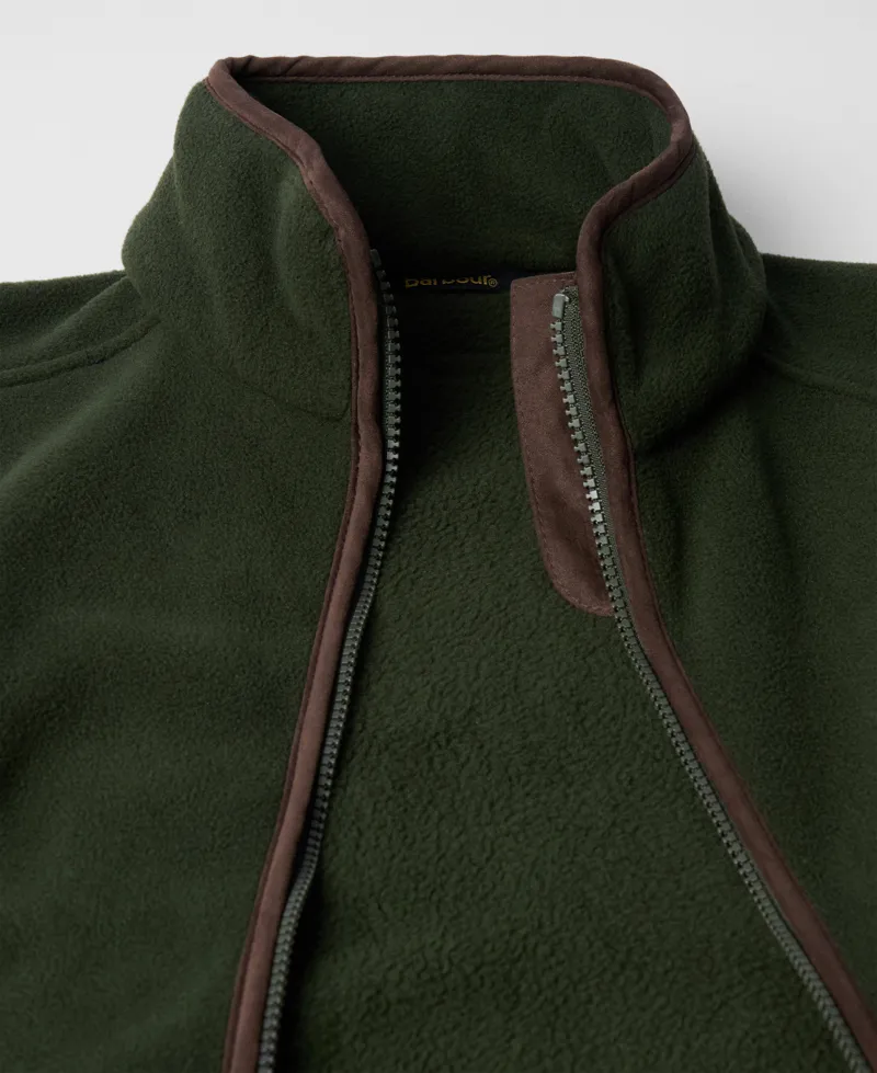 BARBOUR COUNTRY WOMEN COLTON FLEECE GILET - sage-2