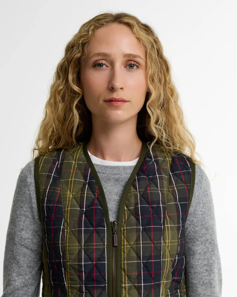 Barbour Womens Tartan Betty Liner - Classic Tartan-4