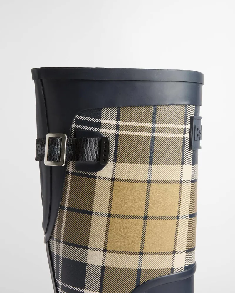 Barbour Dena Tall Welly - Dk Navy/Birchwood-3