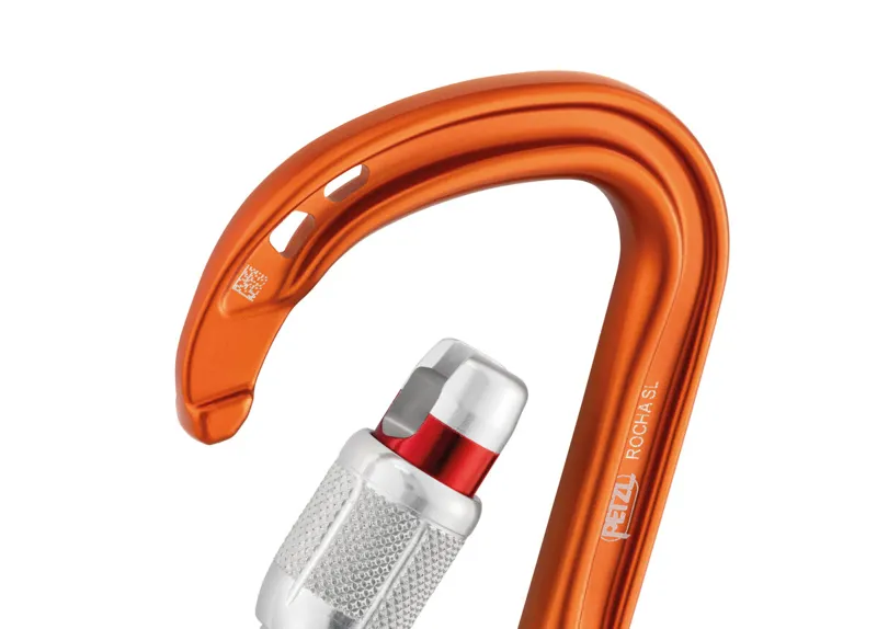 Petzl Rocha Screw-Lock Orange-1
