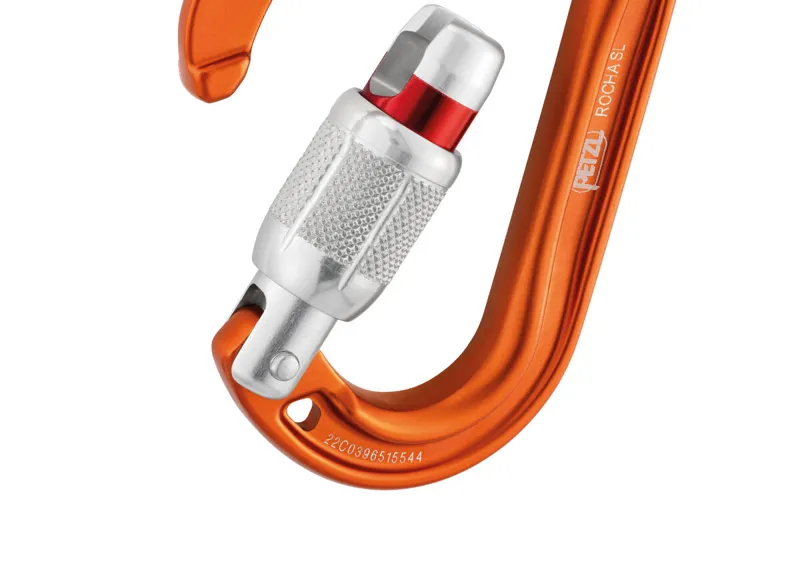 Petzl Rocha Screw-Lock Orange-2