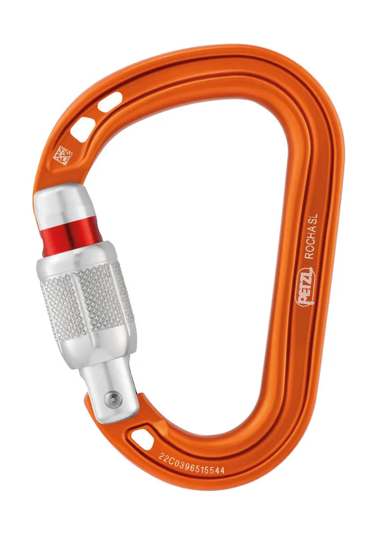 Petzl Rocha Screw-Lock Orange