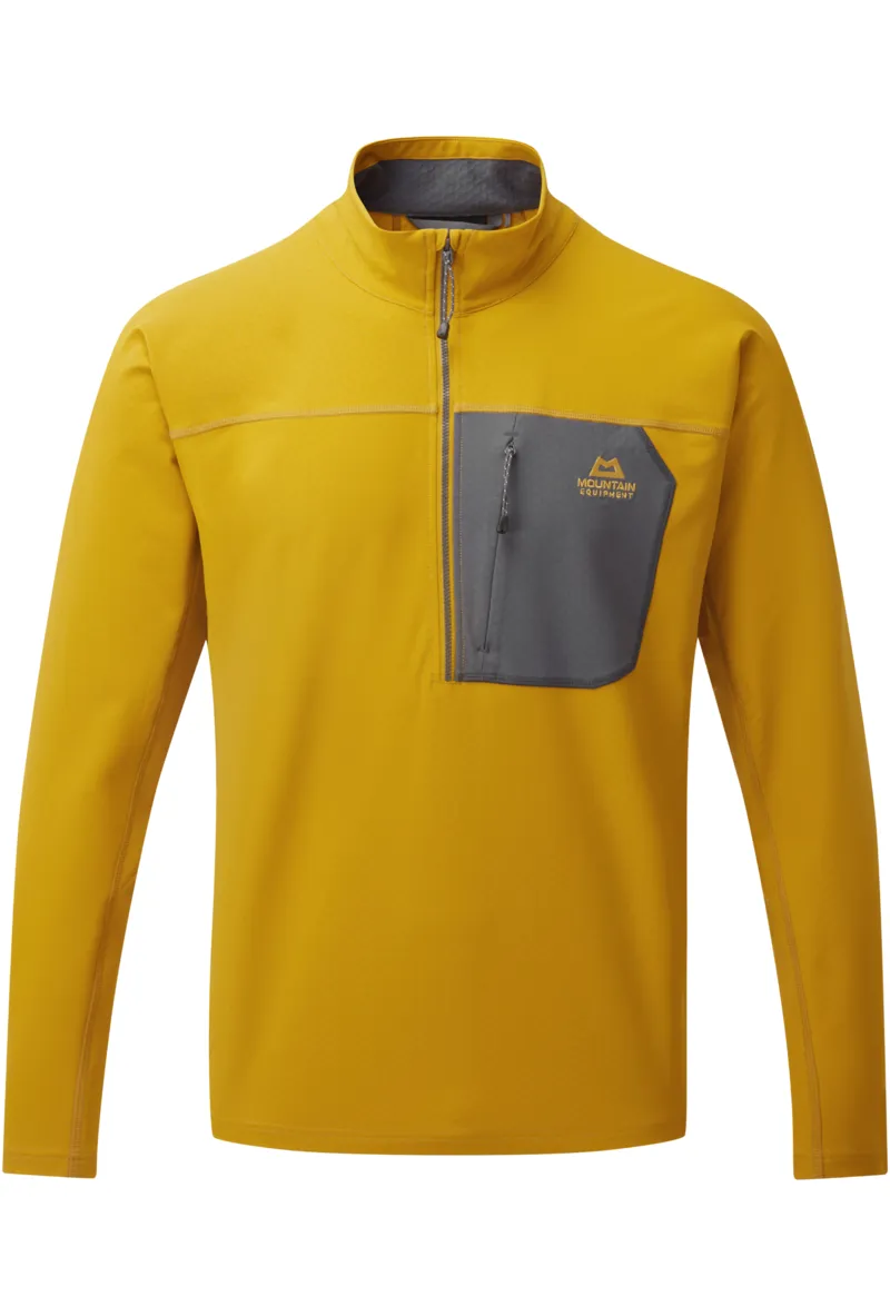 Mountain Equipment Mens Arrow 1/4 Zip Pullover in Acid