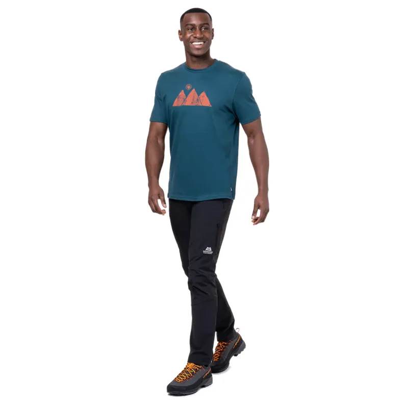 Mountain Equipment Men's Mountain Sun Tee - Majolica Blue-1