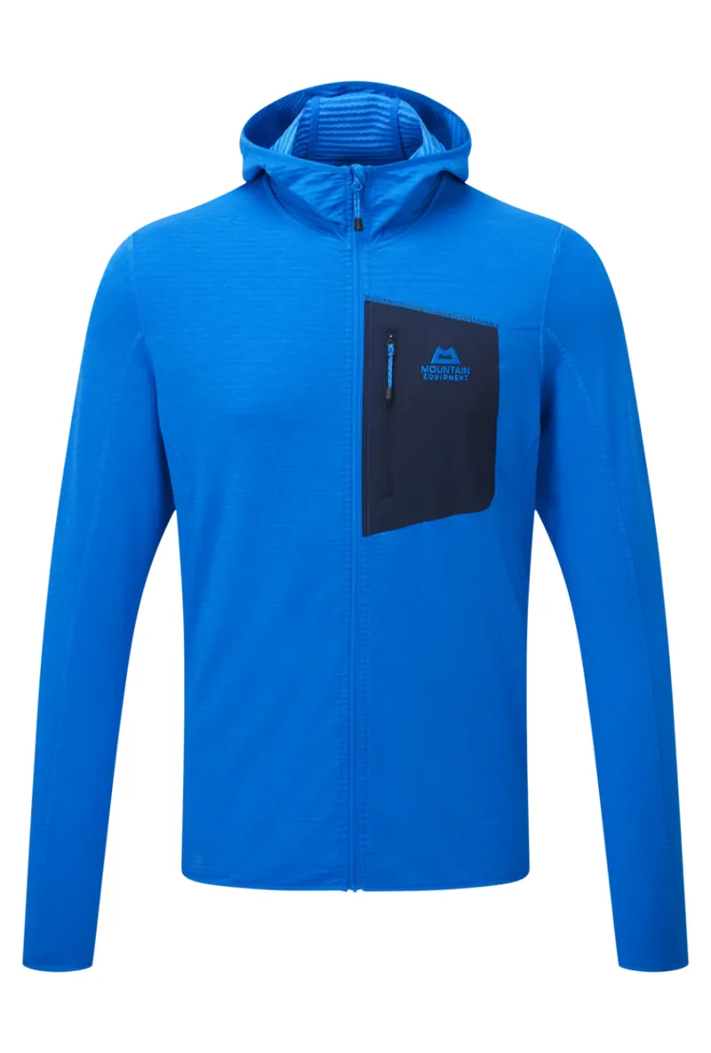 Mountain Equipment Men's Lumiko Hooded Jacket - Atlantic/Cosmos