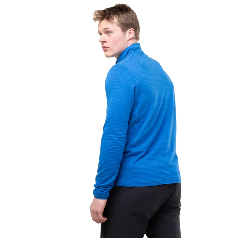 Mountain Equipment Men's Lumiko Zip T -Atlantic/Cosmos-5