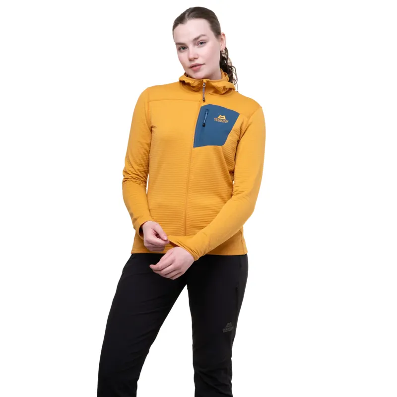 Mountain Equipment Women's Lumiko Hooded Jacket -Butterscotch/Maj-3