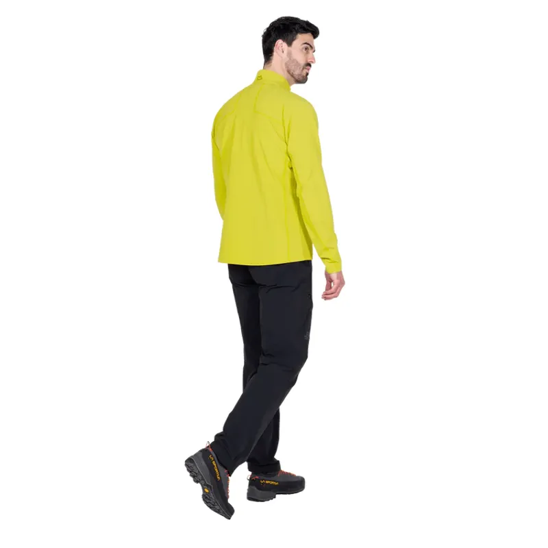 Mountain Equipment Men's Arrow 1/4 Zip - Vine/Anvil Grey-2
