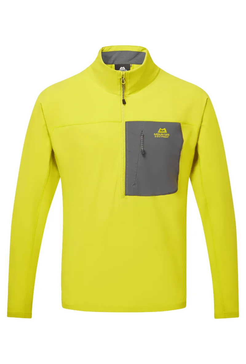 Mountain Equipment Men's Arrow 1/4 Zip - Vine/Anvil Grey