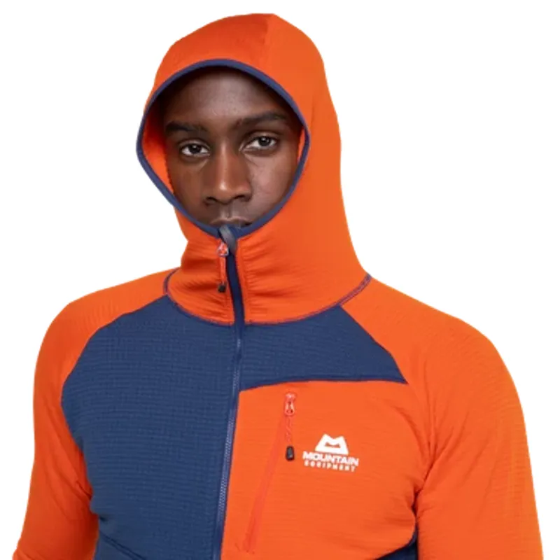 Mountain Equipment Men's Eclipse Hooded Jacket - Medieval/Cardinal-2