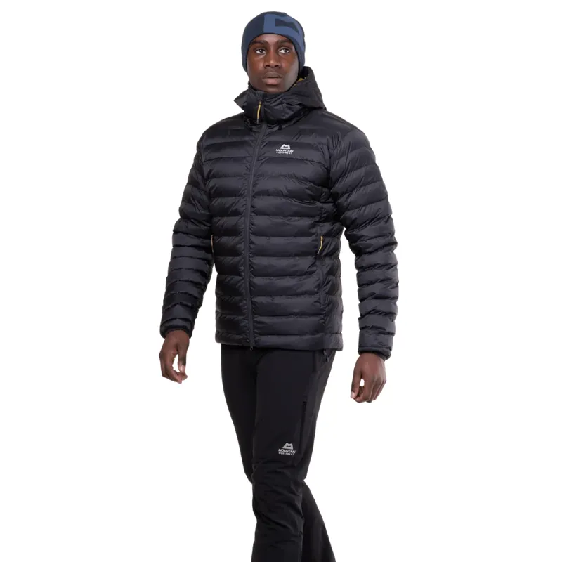 Mounatin Equipment Men's Superflux Hooded Jacket - Obsidian-1