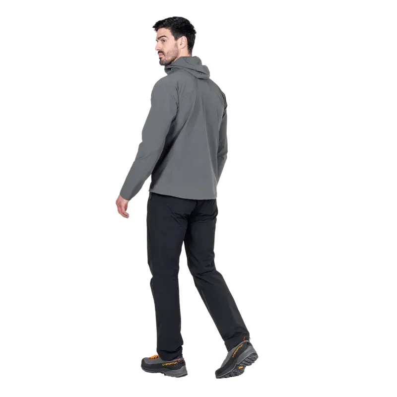 Mountain Equipmen Men's Arrow Hooded Jacket - Anvil/Redrock-4