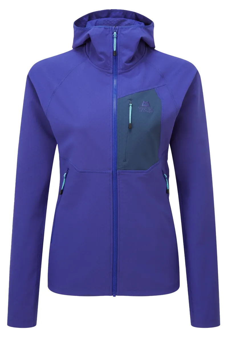 Mountain Equipment Women's Arrow Hooded Jacket - Clematis/Dusk