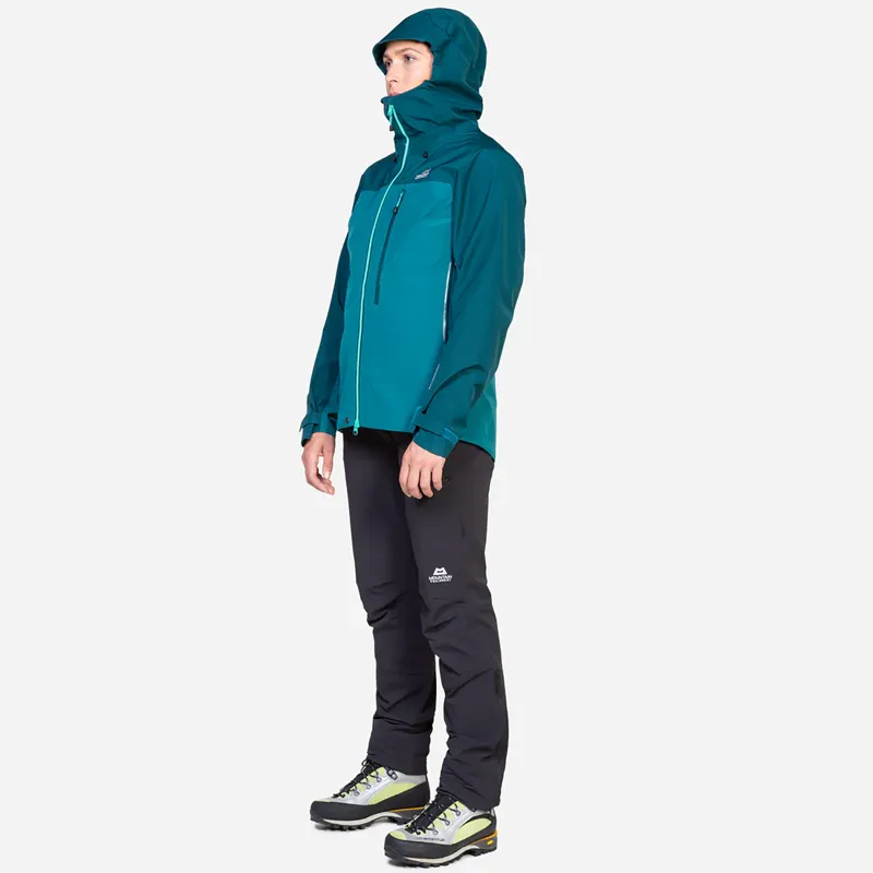Mountain Equipment Women's Makalu jacket -Spruce/Deep Teal-9