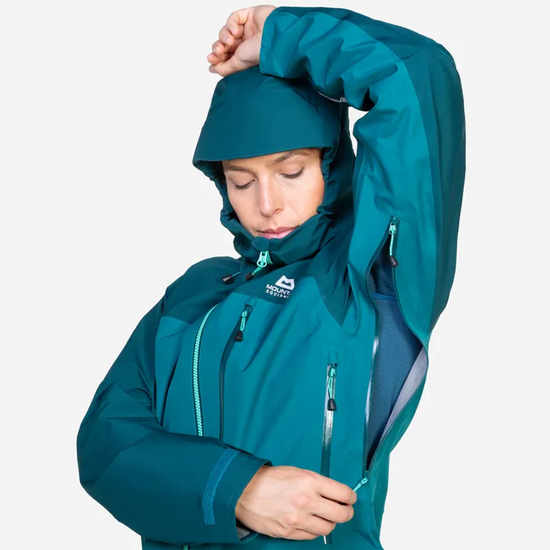 Mountain Equipment Women's Makalu jacket -Spruce/Deep Teal-5