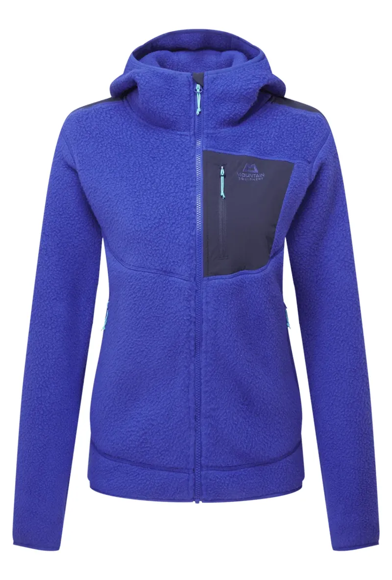 Mountain Equipment Women's Highpile Hooded - Jacket Clematis/Cosmos