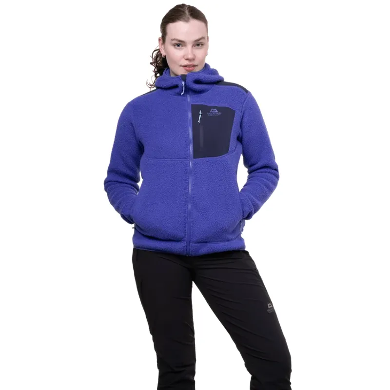 Mountain Equipment Women's Highpile Hooded - Jacket Clematis/Cosmos-1