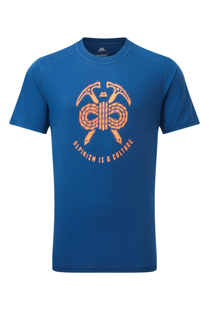 Mountain Equipment Men's Headpoint Alpinism Tee Admiral Blue