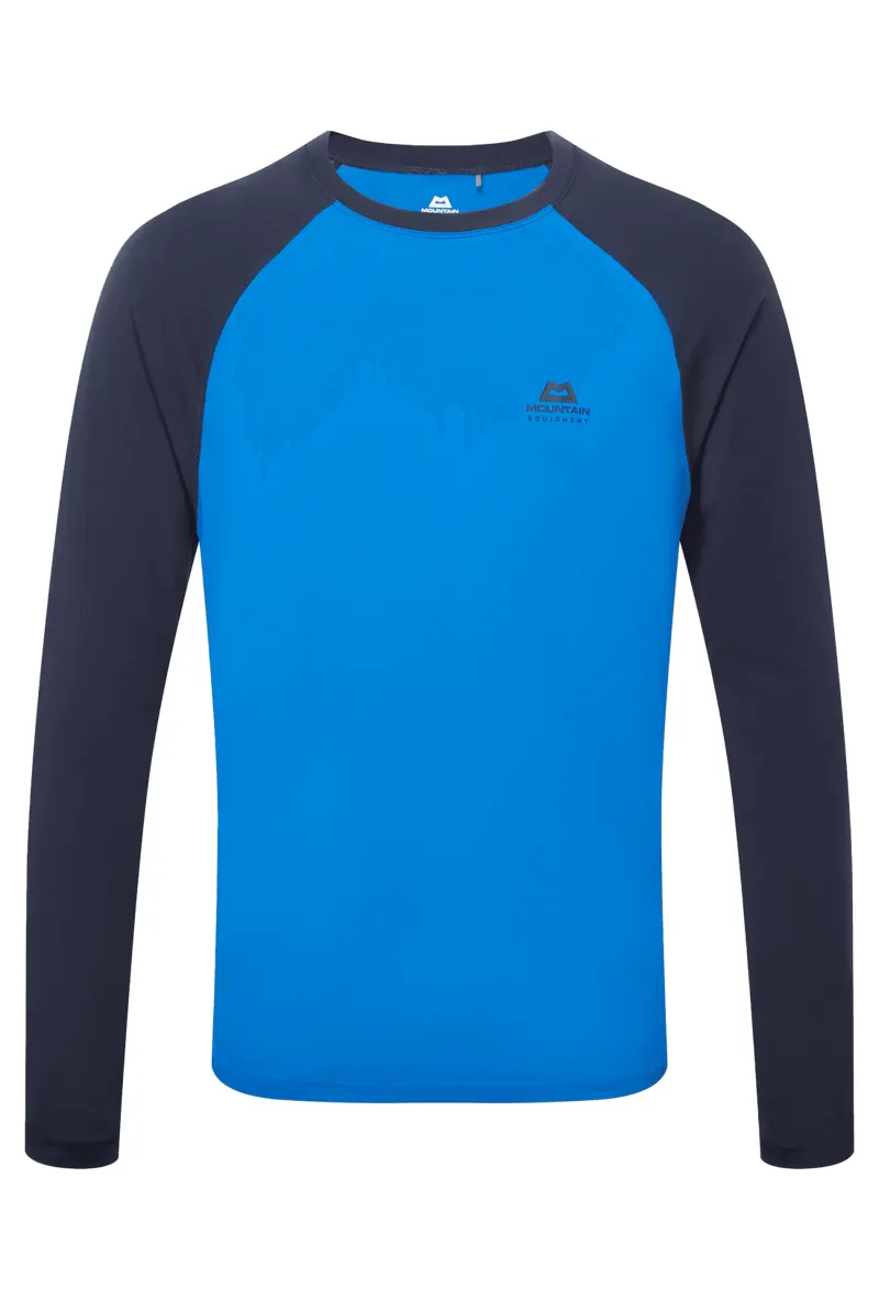 Mountain Equipment Men's Redline Long Sleeve Tee Atlantic/Cosmos