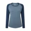 Mountain Equipment Women's Redline LS Tee Bluefin Stripe/Denim