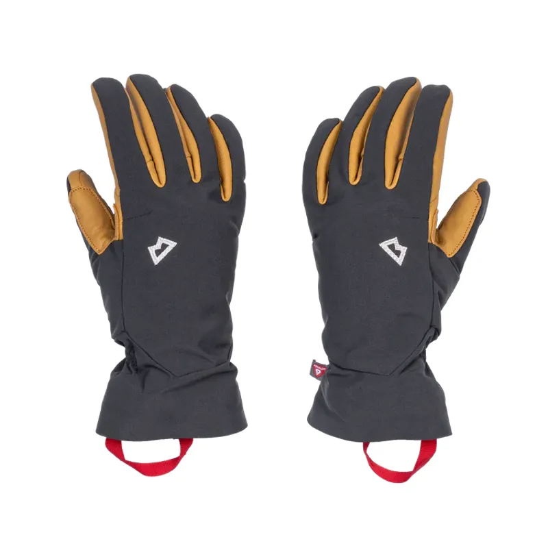 Mountain Equipment Women's Super Alpine Glove Black/Tan-1