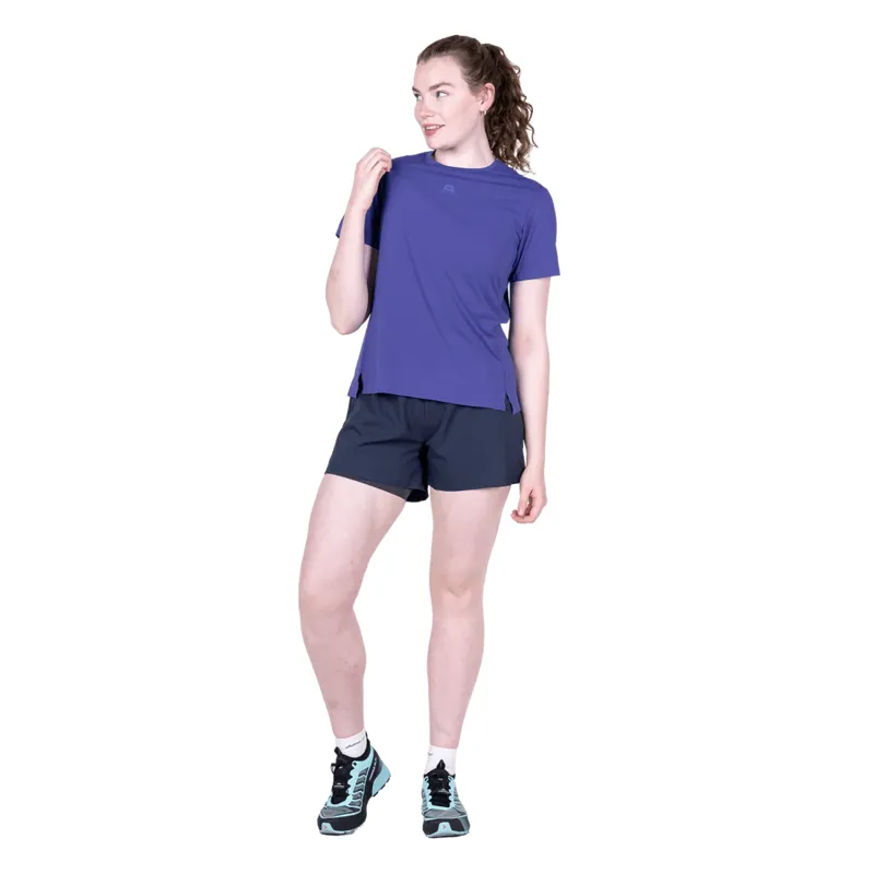 Mountain Equipment Women's Agilix Tee - Clematis-1