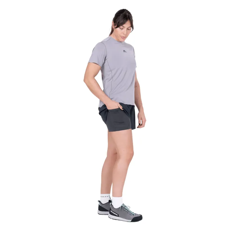 Mountain Equipment Women's Agilix Twin Short - Majolica Blue-2