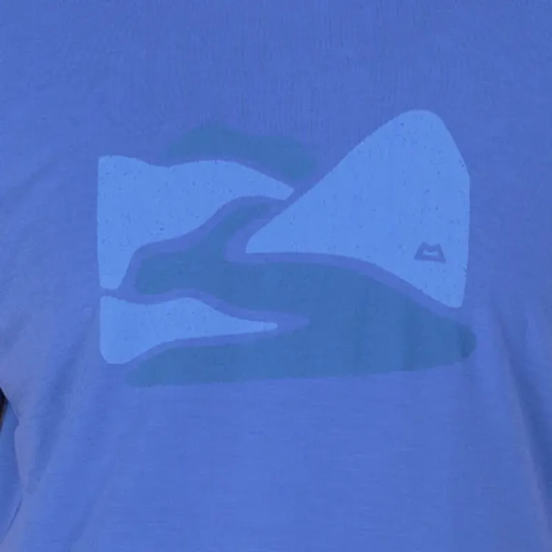 Mountain Equipment Women's Headpoint Graphic Tee - Vivid Blue-4