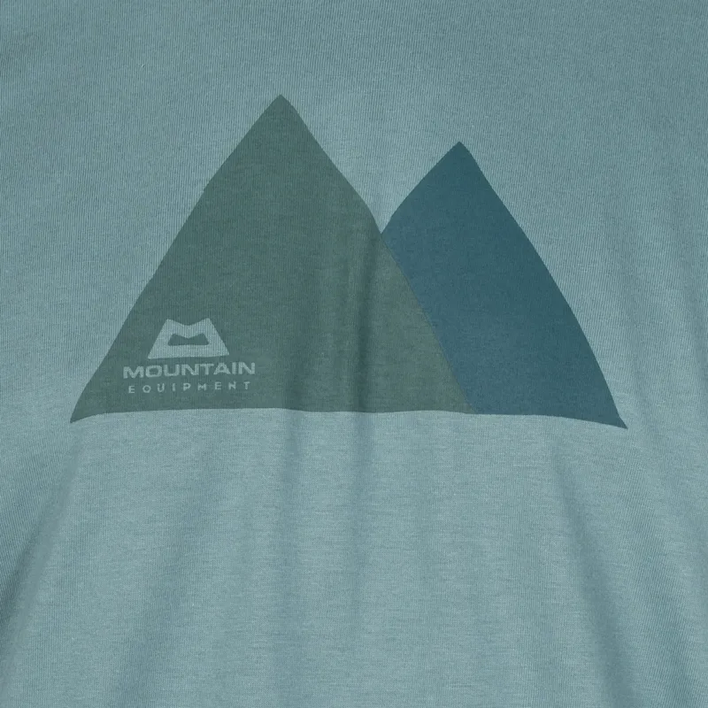 Mountain Equipment Men's Twin Peaks Tee - Goblin Blue-4