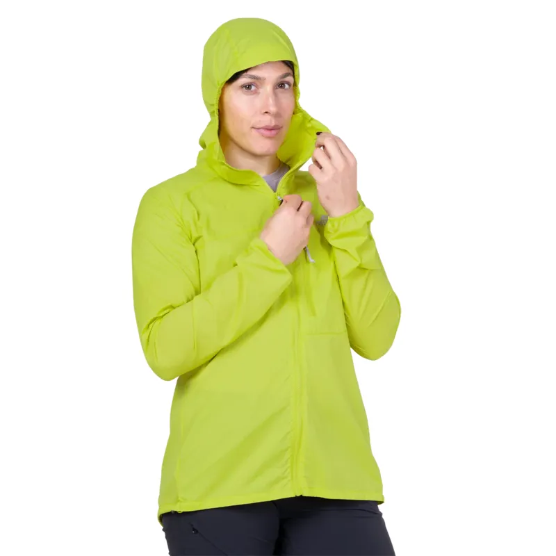 Mountain Equipment Women's Aerofoil Hooded Jacket - Vine Green-1