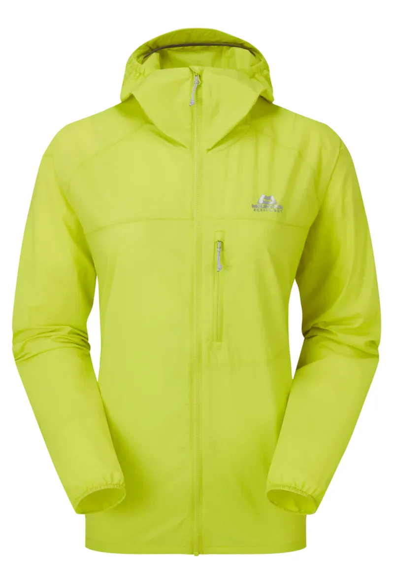 Mountain Equipment Women's Aerofoil Hooded Jacket - Vine Green