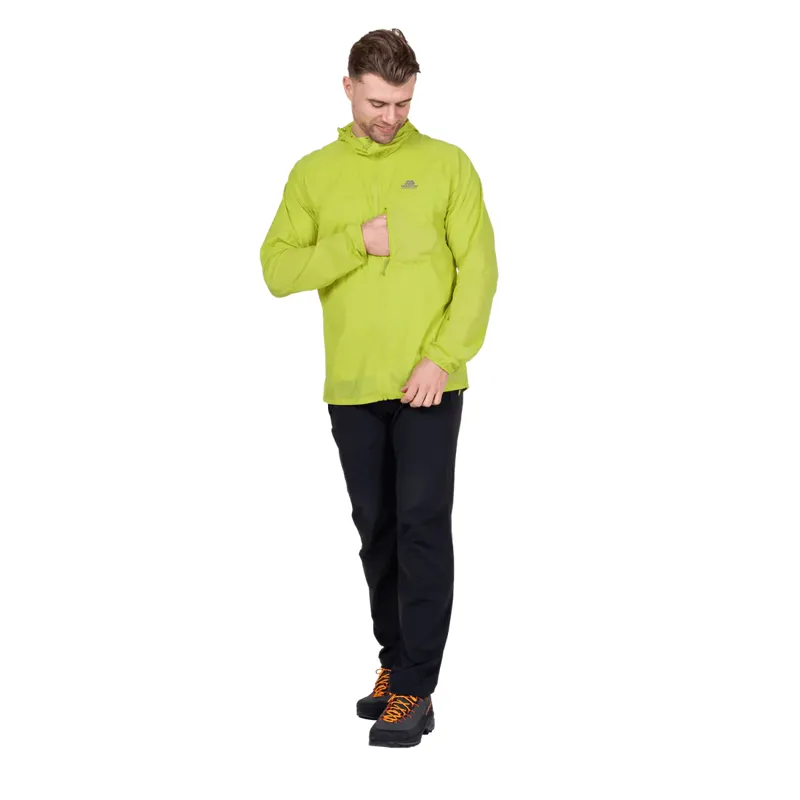 Mountain Equipment Men's Aerofoil Hooded Jacket - Vine Green-1