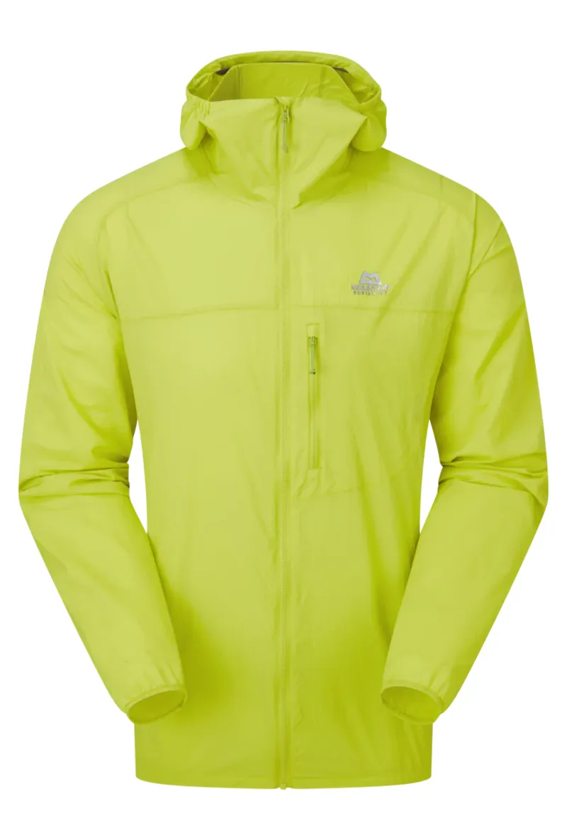 Mountain Equipment Men's Aerofoil Hooded Jacket - Vine Green