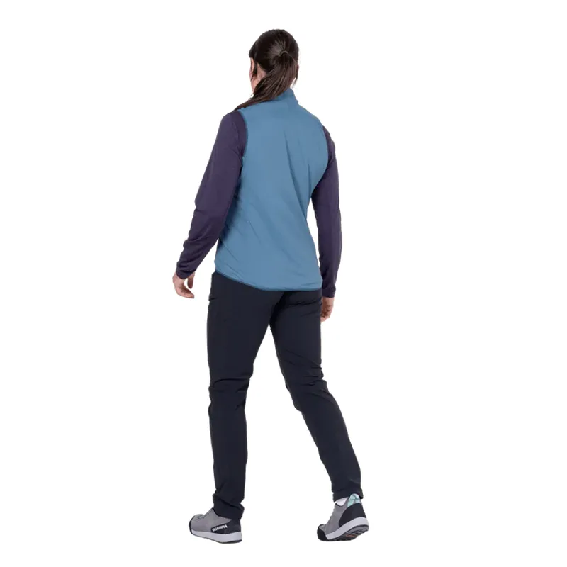 Mountain Equipment Women's Aerotherm Vest - Stellar Blue-4